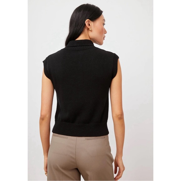 Rails NWT Bodhi Sweater Vest in Black | Size Small - Picture 4 of 17